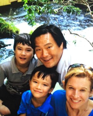 Ming Tsai Instagram - Happy Mother’s Day to the best mom on the planet @yarnypet David and Henry are kind, smart, respectful, sensitive and just amazing sons because of you!! #attitudeofgratitude #amazingmom