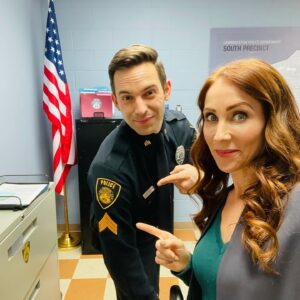 Miranda Frigon Instagram - Catch our #AuroraTeagarden marathon all day today leading up to our newest movie “Honeymoon Honeymurder” on @hallmarkmoviesandmysteries at 9/8c!! This movie is gorgeously shot on Vancouver island by our fab director @realmartinwood and of course our stellar cast lead by @candacecbure and @niallmatterhallmark @therealmarilu @dylan.sloane @bradharderarychuk @juliabenson889 and our amazing guest star @hotcrosskendall and last but not least, our very special exec.producer @jimheadjr This is gonna be a good one people! Tune in to watch it tonight!!! Here’s a few snapshots of our time on Aurora #17 ☺️