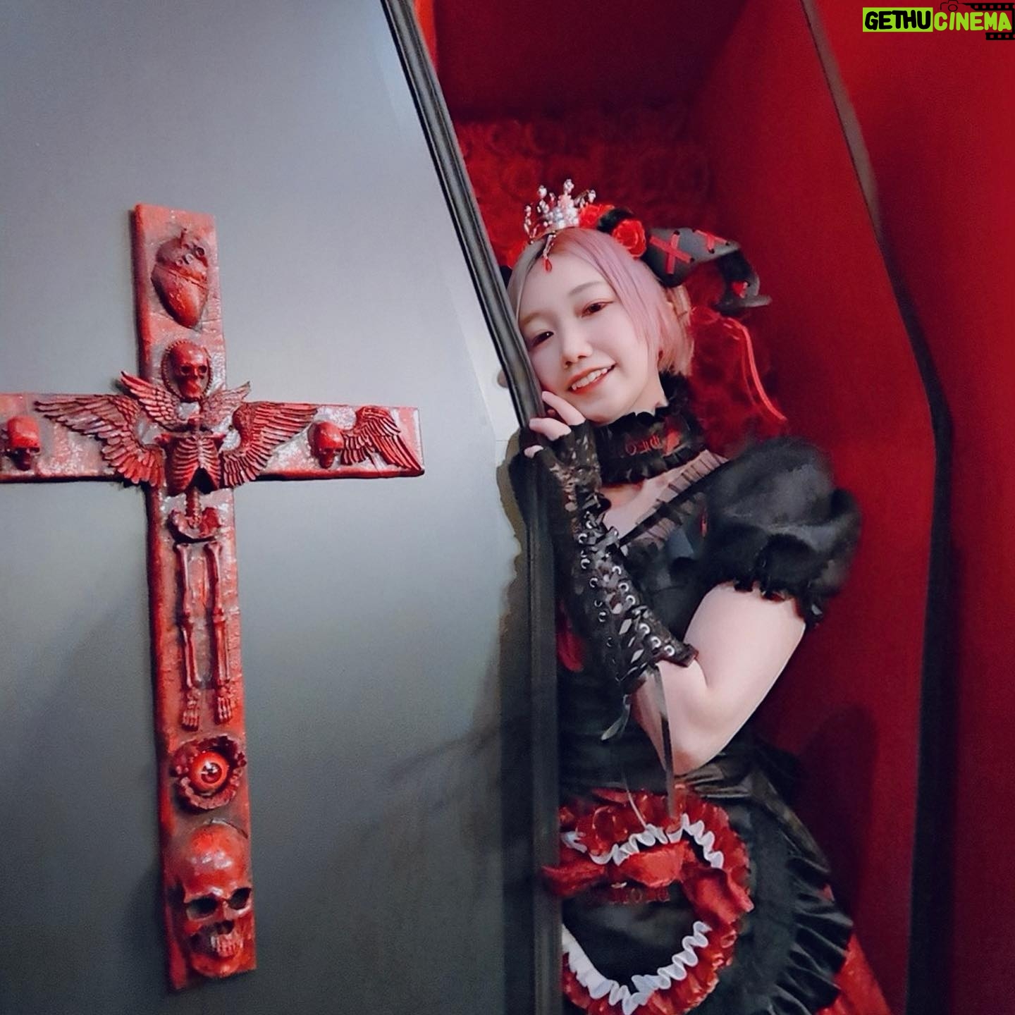 Misako Suzuki - 1.6K Likes - オープンしたての悪魔カフェ「でびるーぷ」さんのレセプションへ、みゆちぃと先日おじゃましたときのお写🌹
このマジ魔界なお店のプロデュースをされたぴかりん様にもお久しぶりに会えて、めちゃ嬉しいでした…!🌹
#でびるーぷ #秋葉原 #コンカフェ #ぴ様