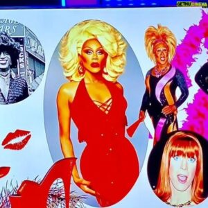 Miss Coco Peru Instagram - Thank you @rupaulsdragrace for including me with Ru and these icons! An honor to be in their company. 
@thepeacheschrist
@larryedwardslv
@divineofficial
Marsha P Johnson