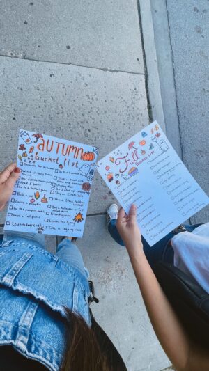 Missy Fierro Instagram - First weekend of fall calls for a new bucketlist! #fallbucketlist #fallthings #autumnmood #fall2023