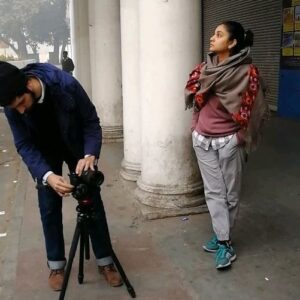 Mita Vashisht Instagram - BTS : Shooting some winters ago for 'Mani Kaul and That Thing Called The Actor'
In pic @Omar Adma Khan, @Sidrah Fatma and @Lapdiang Syiem...
(Insta produced this reel from somewhere...grabbed it before it disappears..so much so for pre- planning publicity for the film release--ha ha!)
#Naytashastra #actorscraft #Manikaul