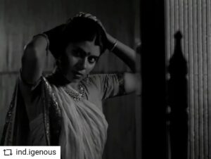 Mita Vashisht Instagram - #REPOST @ind.igenous with @get__repost__app  Stumbled across this on YouTube today.
Mita Vasisht in her debut film, Vaar Vaar Vaari (1987)
.
Kumar Shahani was invited to direct the diploma film of Nandini Bedi, then an editing student at FTII. Vaar Vaar Vaari is a brilliant Shahani-esque exploration of the machine-nature dichotomy and the female desire, through the lens of the mythical. There's the lover in its various forms, a caged black swan, the sea, the sakhi, music. And it is exquisitely shot.
.
@mitavasisht
#kumarshahani #ftii #diplomafilm #indiancinema #avantgarde #indianparallelcinema #ftiipune #filmschool #repostandroid #repostw10