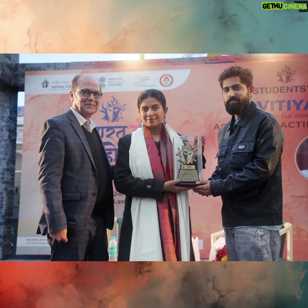 Mita Vashisht - 445 Likes - 14 FEB 2024, Delhi: 🎭 ACTORS ON ACTING - Talk 3 for National School Of Drama Students' Union @nsd_su's ADVITIYA '24 with Ms. Mita Vasisht & Syed Mohd. Irfan Sb.
Honoured to have hosted the illustrious Ms. Mita Vasisht as part of our 'Actors on Acting' series at NSD, Delhi!
In an insightful session moderated by Syed Mohd. Irfan saheb, Founder Producer and host of 'Guftagoo' on Rajya Sabha TV, Ms. Vashisht shared her journey and expertise in the realm of Indian cinema and television. What started out as a discussion, turned into a Masterclass in no time, with Mita ji exemplifying Natyashastra acting techniques with Irfan ji as her co-actor!
With an impressive repertoire spanning numerous films and television shows, including her memorable roles in "Chandni," "Taal," and "Ghaav: The Wound," Ms. Vasisht's contributions to the industry are truly commendable. Beyond her on-screen work, she has been a visiting faculty at esteemed institutions like NSD, NIFT, NID, WWI, and as Head of Department – Acting at FTII.
Organised by the NSD Students’ Union, such sessions are invaluable for aspiring actors and seasoned thespians alike.
#NSDBRM2024 #VandeBharangam
@narendramodi
@gkishanreddyofficial
@arjunrammeghwalofficial
@mrs.mlekhi
@ministryofculturegoi
@amritmahotsav
@pibindia
@thelallantop @bhaaratexpress
.
.
.
.
.
.
.
.
.
.
.
.
#nsd #bharatrangmahotsav #festival #culture #traditional #folk #artlover #theatrefestival #nationalschoolofdrama #theatre #internationaltheatre #event #experience #joy #colours #expression #art #performingarts #stage #design #drama #community #artsfestival