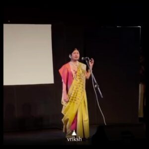 Mita Vashisht Instagram - Witnessing @mitavasisht's mesmerizing presence as she gracefully strutted down the runway as the showstopper for @prasadbipada's fashion show, "Gamcha," which showcased exquisite handmade Khadi fabric infused with the essence of Indian life and philosophy, was truly enchanting.

Being a part of such an event that reveres the skilled hands of weavers and artisans, who breathe life into our aspirational fabrics, is a profoundly gratifying experience. A delightful bonus was the privilege of being introduced by an accomplished Bollywood actress like @mitavasisht, who has graced the industry for decades yet remains grounded. It's a true pleasure to be associated with someone like her, a fellow aficionado of the arts, who deeply understands the essence of Khadi.

#mitavashisht #vrikshwomen #happycustomers #beejsaree #tussarsilksarees #tussarsilk #tussarsarees #tussarembroiderysaree #tussar #tussarsilksaree #ikatfabric #ikkatsarees #fashionstyle #fashiongram #fashionable #indiansareesonline #indiansareeshopping #indiansarees #indiansaree