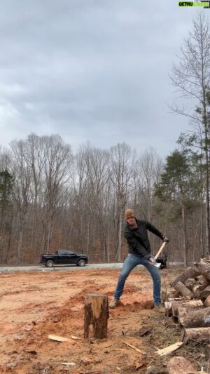 Mitchell Slaggert Instagram - Still gotta let the wood dry out a bit 🪵🪓