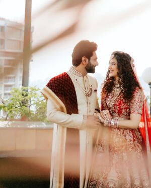 Mithoon Sharma Instagram - आज हम दो सदैव के लिये एक हुए ।
And forever begins… ♥️ @palakmuchhal3