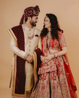 Mithoon Sharma Instagram - आज हम दो सदैव के लिये एक हुए ।
And forever begins… ♥️ @palakmuchhal3