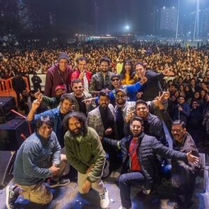 Mithoon Sharma Instagram - Had a blast celebrating my music at the #opjindaluniversity  campus grounds last evening with @mohammedirfanali @abhisheknailwal @bhoomitrivediofficial @ericpillai and my amazing band.

Big thank you to all who came and sang every song with us. 

@voyager_i @godswill.i.am @eli.rodstick @guitar21tushar  @anugrah4music @rinkurajput5868

pics by @enoch.rodrigues