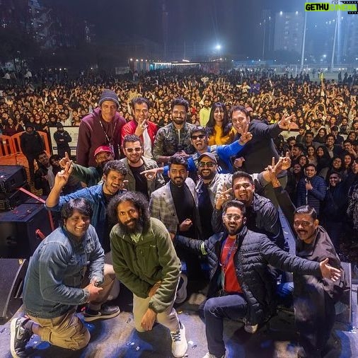 Mithoon Sharma - 12.3K Likes - Had a blast celebrating my music at the #opjindaluniversity campus grounds last evening with @mohammedirfanali @abhisheknailwal @bhoomitrivediofficial @ericpillai and my amazing band.
Big thank you to all who came and sang every song with us.
@voyager_i @godswill.i.am @eli.rodstick @guitar21tushar @anugrah4music @rinkurajput5868
pics by @enoch.rodrigues