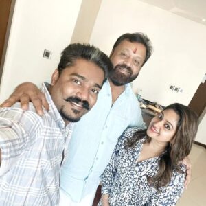 Mithra Kurian Instagram - Now that's a double dose of happiness on our special day, to cherish forever....After a long time, met this great soul today❤️ Thank you prathap Etta😍
@tauriantalks
@sureshgopi 

#weddinganniversary #wedding #anniversary #love #weddingday #happyanniversary #weddingphotography #couplegoals #weddingdress #family #marriage #years #weddinginspiration #husbandandwife #bride #thanniversary #anniversarygift #weddings #celebration #couple #birthday #photography #happy #bridalshower #babyshower #weddinganniversarygift #weddingcake #weddingplanner #honeymoon #wife