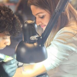Mithra Kurian Instagram - A drop of ink makes a million think❣️
Thank you @pneumatic___brain

#tattoo #tattoos #ink #inked #art #tattooartist #tattooart #tattooed #tattoolife #tattooideas #love #artist #blackwork #instagood #tattoodesign #tatuagem #tattooing #tattooist #blackandgreytattoo #tattooink #tatuajes #instagram #me #tattoostyle #photography #drawing #tatuaje #tattooer #traditionaltattoo #tattoogirl