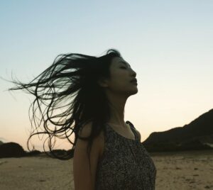 Mitsu Dan Instagram - 夕日に靡く