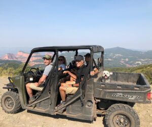 Mitt Romney Instagram - Enjoyed spending time with family (post COVID tests) these past several days at my son’s ranch near Zion. We had a great time hiking, off-roading and sitting by the camp fire. #beUtahful