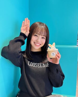 Mizuta Shiori Instagram - 🐰💙

#NMB48#アイドル#カフェ#天王寺 #天王寺動物園
