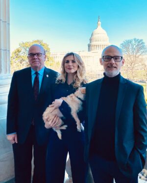 Moby Instagram - In DC with @linzhicks & @candicebergenbagel to lobby Congress and the Biden administration to have plant based food options at all federal buildings! Thanks @environmentalworkinggroup @repmcgovern @repraskin @corybooker @agbecerra @neeratanden