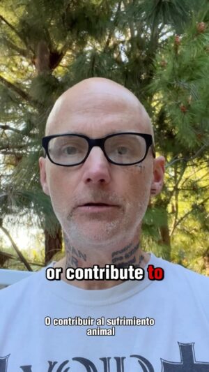 Moby Instagram - On #earthday a reminder that meat & dairy production is the third leading cause of climate change and the leading cause of rainforest deforestation. So, vegan for the animals but also for the planet.