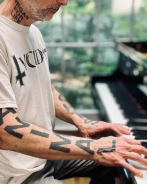 Moby Instagram - One part of getting ready to tour is remembering how to play my songs...here’s me playing Why Does My Heart Feel So Bad...ps I love my job.