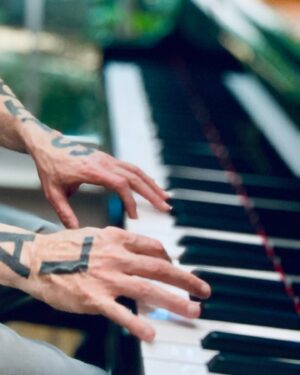Moby Instagram - One part of getting ready to tour is remembering how to play my songs...here’s me playing Why Does My Heart Feel So Bad...ps I love my job.