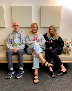 Moby Instagram - Really inspiring conversation with vegan trans comedian @itsmebillielee, all about their vegan activism and trans journey. And of course life on @pumprulesbravo. With my moby pod bff’s @linzhicks & @candicebergenbagel