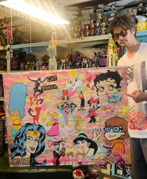 Mocomichi Hayami Instagram - 2作目　　

#art
#wonderwoman 
#marge
#jessicarabbit 
#catwoman 
#harleyquinn 
#princesspeach 
#powerpuffgirls 
#jasmine
#thejetsons
#tweety
#oliveoyl
#minniemouse 
#lolabunny
#wackyraces
#velma
#deedee
#bettyboop
#marvel
#dc
#nintendo
#cartoonnetwork 
#disney