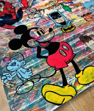 Mocomichi Hayami Instagram - 🎨描きました　5作のうちの第1作

#art
#teenagemutantninjaturtles 
#donaldduck 
#ghostbusters 
#transformers 
#spiderman 
#marvel
#felixthecat 
#flintstones 
#bugsbunny 
#woodywoodpecker 
#tomandjerry 
#popeye 
#cartoon
#smarf
#batman 
#dc
#garfield 
#roadrunner 
#mickeymouse 
#beavisandbutthead 
#snoopy 
#pinkpanther 
#simpsons 
#wackyraces
#disney