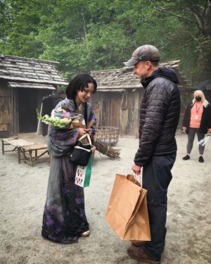 Moeka Hoshi Instagram - My last day of shooting.

Hugging with Fred while crying.
Bowing to Justin while crying.
Talking with Cosmo while crying.
I'm a crybaby as you know😂.

☆Lovely hair&make up team of Fuji.

☆The strong ladies who cared about me and cheered me up all the time.

見返すと色々もらいすぎてますな。物も、物以外も！！！

ネタバレになるので詳細載せられないのですが、
按針様と藤のラストシーンの撮影場所は、原作者ジェームズクラベルさんととても所縁のある場所だそうです。
びっくりしました。
撮影地はブリティッシュコロンビアでなくてはならなかったな、と思ったお話でした。

#shōgunfx