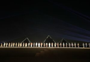 Mohamed Faraag Instagram - Super proud to have witnessed such historical event with the most magnificent backdrop in my home town - Egypt ♥️

Thank you @dior and @mrkimjones for an unforgettable experience 🤍

In full @dior 

📸 @abanoub_kinz_photography @mohamedabdellahph @patricksawaya 

#dior #diormenfall2023