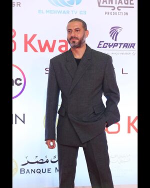 Mohamed Faraag Instagram - From the closing ceremony of the 44th edition of Cairo International Film Festival ❤️ #ciff44 

A big thanks from the heart to our amazing team .. love you so much guys ❤️

In full @prada 

Stylist @osamachabbi 
PR @daccomms 

📸 @obmagazine_eg @maged_helal @mkhatibm16 @kiko_salah_1 @heshammarcelo12
