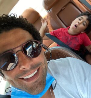 Mohamed Kelany Instagram - Today u turned 7 and since then am glad to be your father ... happy birthday my friend my brother my son my motive my everything... i love u 😍