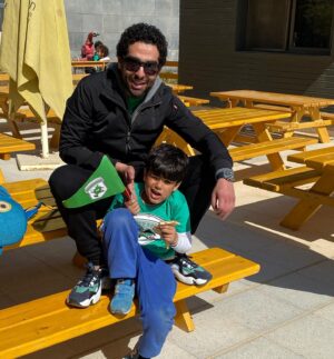 Mohamed Kelany Instagram - Today u turned 7 and since then am glad to be your father ... happy birthday my friend my brother my son my motive my everything... i love u 😍