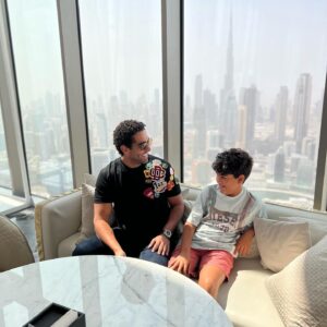 Mohamed Kelany Instagram - I will always need my son, no matter what age I am. My son has made me laugh, made me proud, made me cry, seen me cry, hugged me tight, seen me fail, cheered me up, kept me on my toes, and at times driven me crazy, But my son is a promise that I will have a friend forever.
@hamzakelany13 
@slsdubai