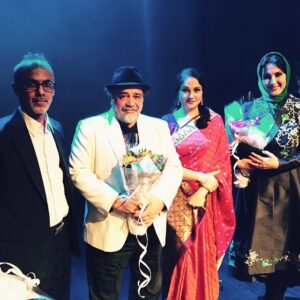 Mohammadreza Sharifinia Instagram - جشنواره
فيلم اسلو نروژ
خانم فاطمه گودرزى خانم gracy singh
هنرپيشه هندى.  و اقاى قربان محمد پور