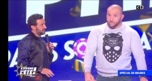 Mokhtar Guetari Instagram - A vos légendes !!! @cyrilhanouna 
@riov430 #KiffMonTaf @c8lachaine