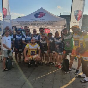 Mokhtar Guetari Instagram - Un week-end de folie avec le @waterugbysuddefrance .
Un gros big up à @yann_delaigue @71_cedric_xviii et à son staff 
Vivement l année prochaine 
MERCI de m'avoir permis de jouer avec les grands noms du rugby @rugbyfrenchflair
#RugbyFamily #TuVeuxMarquerBenTuPlonges
Et un GRAND MERCI @lemondedenono_ et @aaronnephotography  pour les belles photos 📷📷