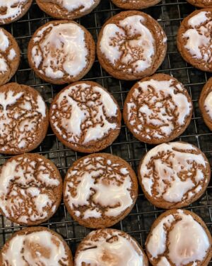 Monette Moio Instagram - Cookies for me are a love language. Every holiday season since 2014, I spend 2 days baking hundreds of cookies to gift to family and friends. Having family & chosen family over while baking makes the experience even more special & coincidentally, I found a true PIC that loves food as much as I do. I didn’t grow up with a lot of traditions so as I settle into my true essence, the Cookie Monster, I’m proud of this one I’ve created and the joy it brings others means the world to me.