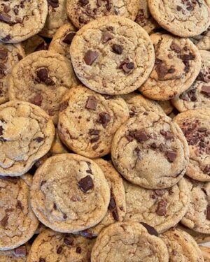 Monette Moio Instagram - Cookies for me are a love language. Every holiday season since 2014, I spend 2 days baking hundreds of cookies to gift to family and friends. Having family & chosen family over while baking makes the experience even more special & coincidentally, I found a true PIC that loves food as much as I do. I didn’t grow up with a lot of traditions so as I settle into my true essence, the Cookie Monster, I’m proud of this one I’ve created and the joy it brings others means the world to me.