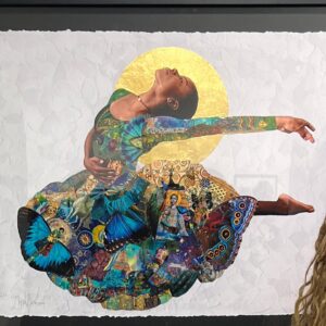 Monica Payne Instagram - #momentcaptured Had a chance to see my beautiful friend @jenniafredrique a few weeks back in Atlanta where her Art pieces were exhibited at @hiddengallery333 Curated by Artist Kevin “Wak” Williams. How gorgeous are Jennia’s pieces! Absolutely beautiful!!! ♥️♥️ Proud of you Sistar and Congratulations!!! 🍾 🥂Love you💕💕 #art #artbywomen #hiddengallery #blackartist