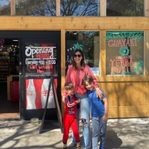 Monica Ruiz Instagram - Never thought I’d be back at IV Market with my family in tow!! I miss working at this place! #islavistamarket #ucsbalumni #ucsb #islavista