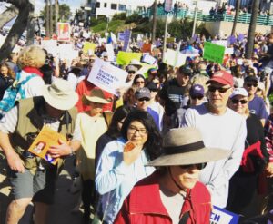 Monica Ruiz Instagram - #marchforourlives #manhattanbeach #hermosabeach #everytown