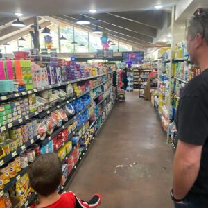 Monica Ruiz Instagram - Never thought I’d be back at IV Market with my family in tow!! I miss working at this place! #islavistamarket #ucsbalumni #ucsb #islavista