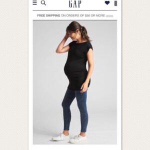 Monica Ruiz Instagram - Mikey working with me not too long ago ☺️ #model #maternityfashion #maternitymodel #gap #gapmaternity