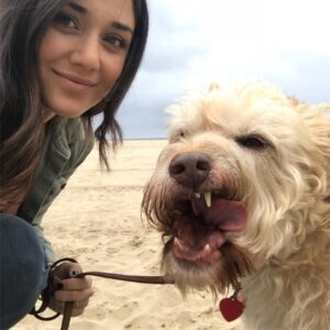 Monica Ruiz Instagram - I said to smile, not try to look tough #terriermix #dogsofinsta #grossbreath #lovehimanyway