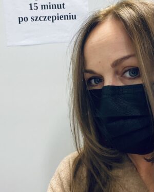 Monika Krzywkowska Instagram - Po trzeciej … przypominającej💪 #szczepmysię#