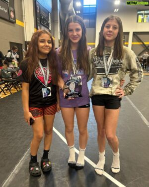 Montana De La Rosa Instagram - @zaylyn.marie competed in Iowa this past weekend and went 9-0 in duals and individuals. She also won most outstanding wrestler for the tournament, making it two years in a row.