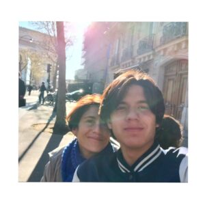 Montserrat Marañon Instagram - Felices 17 , precioso hijo. Siempre orgullosa de ser tu mamá.  Te amo ❤️❤️