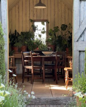 Monty Don Instagram - The summer house on the Mound