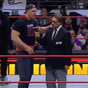 Monty Sopp Instagram - AEW World Trios Champion Daddy Ass @realbillygunn is pissed off at @ringofhonor World Six-Man Tag Team Champion @jaywhitenz! #AEWCollision