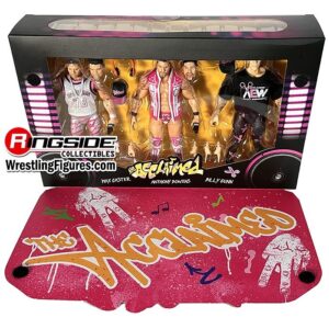 Monty Sopp Instagram - The packaging for the @AEWbyJazwares Acclaimed 3-Pack Ringside Exclusive is 🤯✌️✂️🎵

Packaged in a specialty display window box, this set features the current AEW World Trios champions: Max Caster, Anthony Bowens & Billy Gunn!

Pre-Order now at Ringsid.ec/AcclaimedRSCExclusive

#RingsideCollectibles #WrestlingFigures #AllEliteWrestling #AEW #Jazwares #TheAcclaimed #Acclaimed #MaxCaster #AnthonyBowens #BillyGunn
