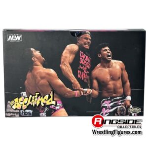 Monty Sopp Instagram - The packaging for the @AEWbyJazwares Acclaimed 3-Pack Ringside Exclusive is 🤯✌️✂️🎵

Packaged in a specialty display window box, this set features the current AEW World Trios champions: Max Caster, Anthony Bowens & Billy Gunn!

Pre-Order now at Ringsid.ec/AcclaimedRSCExclusive

#RingsideCollectibles #WrestlingFigures #AllEliteWrestling #AEW #Jazwares #TheAcclaimed #Acclaimed #MaxCaster #AnthonyBowens #BillyGunn